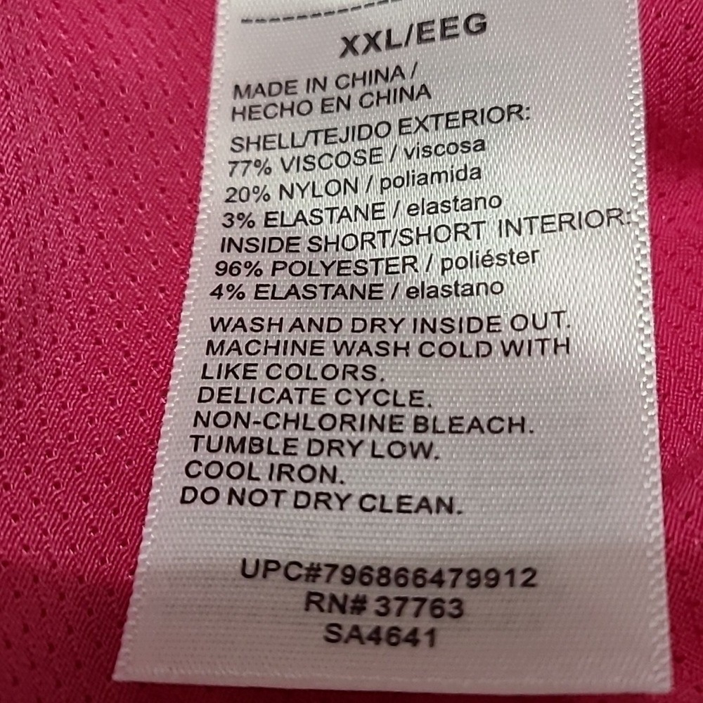 RAFAELLA Women's Bright Floral Skort - Size XXL NEW WITH TAGS - Picture 7 of 7